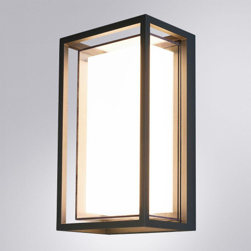 Уличный настенный светодиодный светильник Arte Lamp Menkar A1332AL-1BK фото 4 Уличный настенный светодиодный светильник Arte Lamp Menkar A1332AL-1BK фото 4