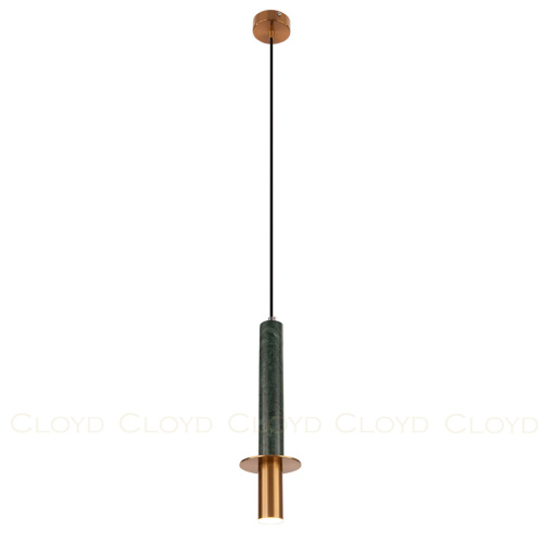 Подвесной светильник Cloyd CLARNET-A P1 / выс. 36 см - зелен.мрамор (арт.10932) фото 2