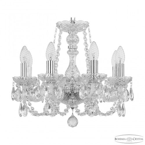 Люстра хрустальная 101/8/141 Ni Bohemia Ivele Crystal (Богемия Ивеле Кристалл)