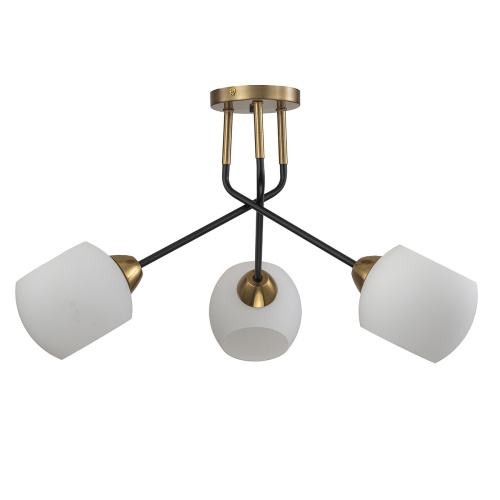 Светильник на штанге Escada 2113/3P E27*40W Copper/Black фото 2