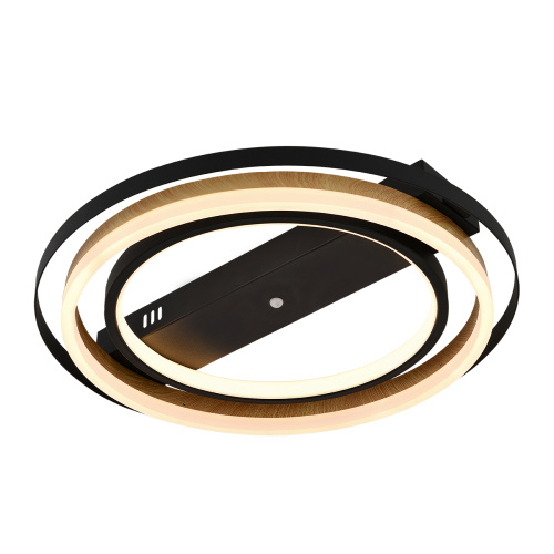 Потолочный светильник Escada 10247/2 LED*60W Black/Wood фото 4
