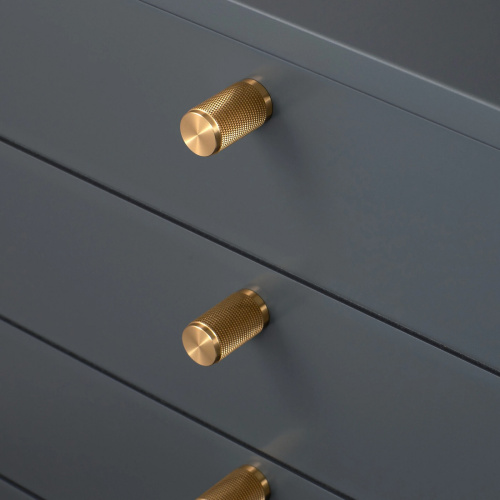 Ручка-кнопка Knob Cross Brass set of 2 фото 3