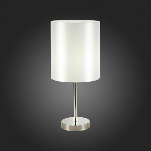 SLE107304-01 Прикроватная лампа Никель/Белый E14 1*40W NOIA фото 7
