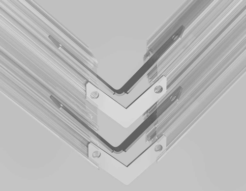 Комплект угловых вертикальных и горизонтальных соединителей Ambrella Light TRACK SYSTEM GL2015 Комплект угловых вертикальных и горизонтальных соединителей Ambrella Light TRACK SYSTEM GL2015