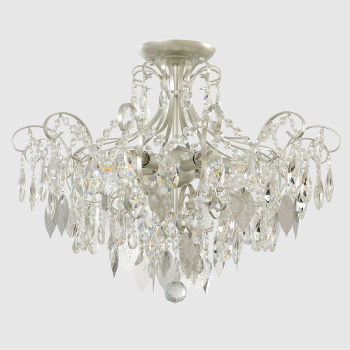 Светильник потолочный Crystal Lux ESMIRALDA PL6 SILVER фото 5