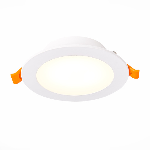 ST212.508.10 Св-к встр. Белый LED 1*10W 3000K/4000K/6000K 850Lm Ra80 110° IP20 D120xH30 220-240V Встраиваемые светильники фото 4